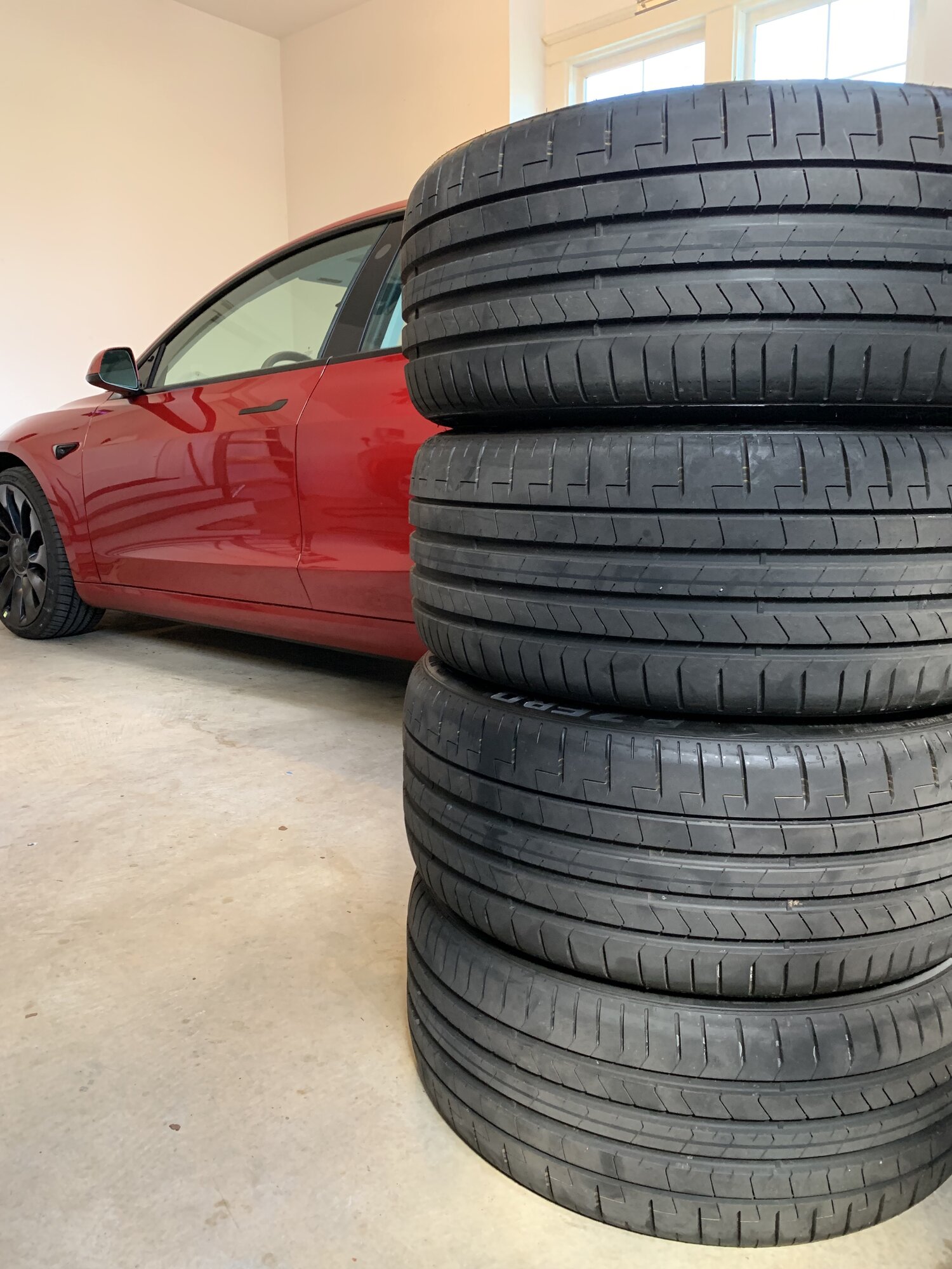 For Sale: Model 3 Performance OEM Pirelli P-Zero 235/35-R20 Tires | Tesla  Motors Club