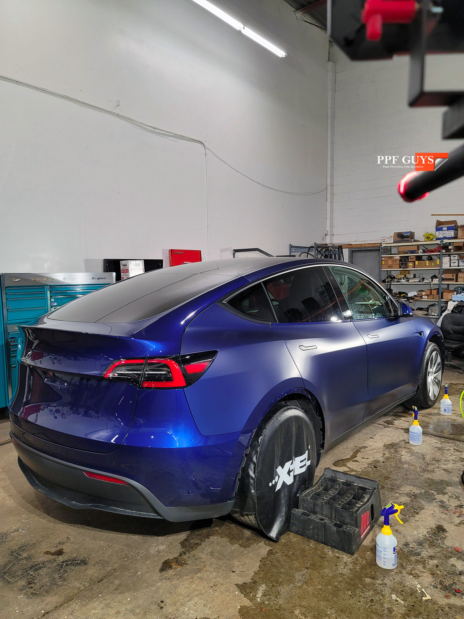 PPF Guys Blue Tesla Model Y Stealth PPF (30).jpg