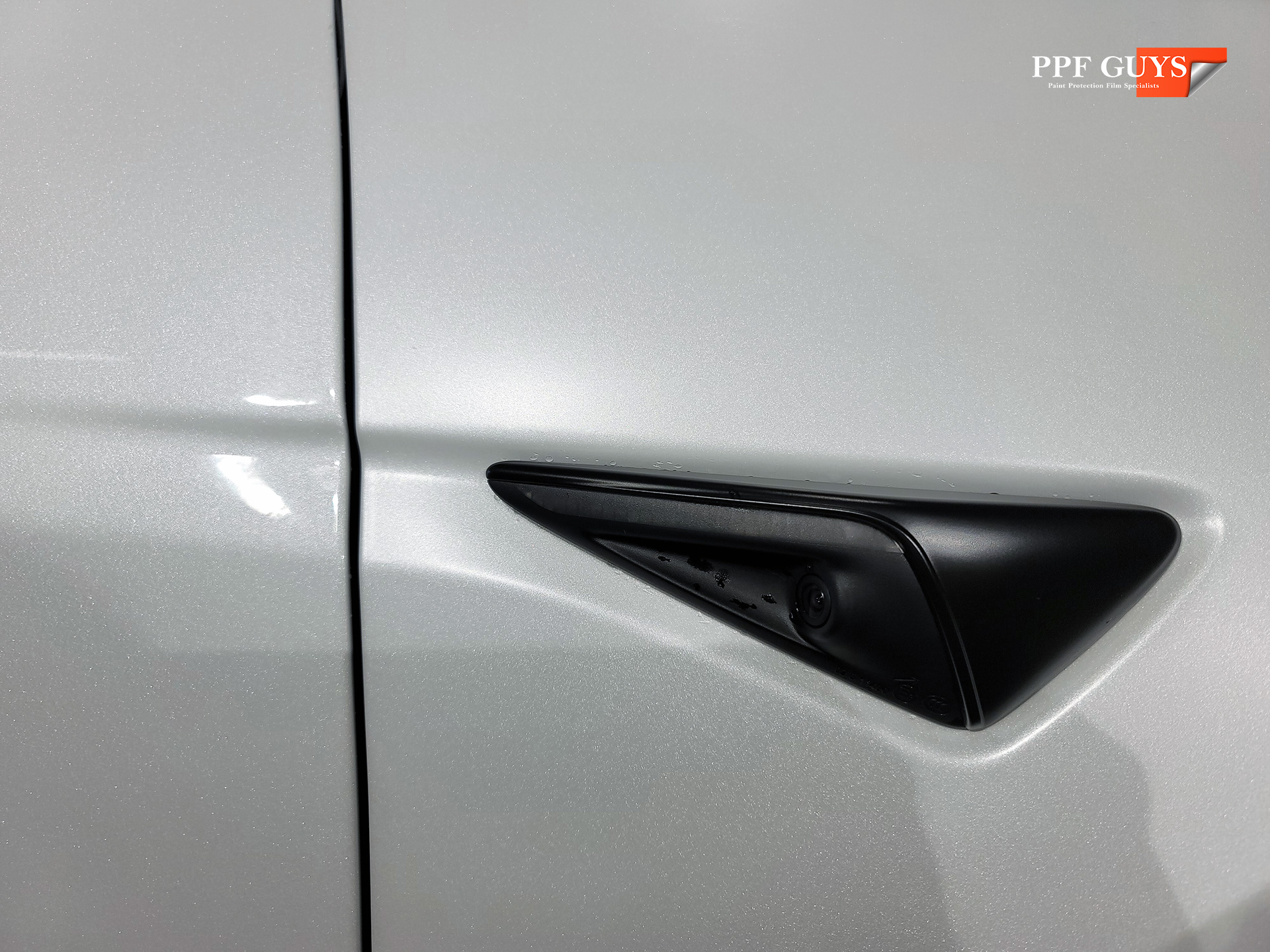 PPF Guys Model Y White Xpel Stealth, ceramic, painted emblems (12).jpg