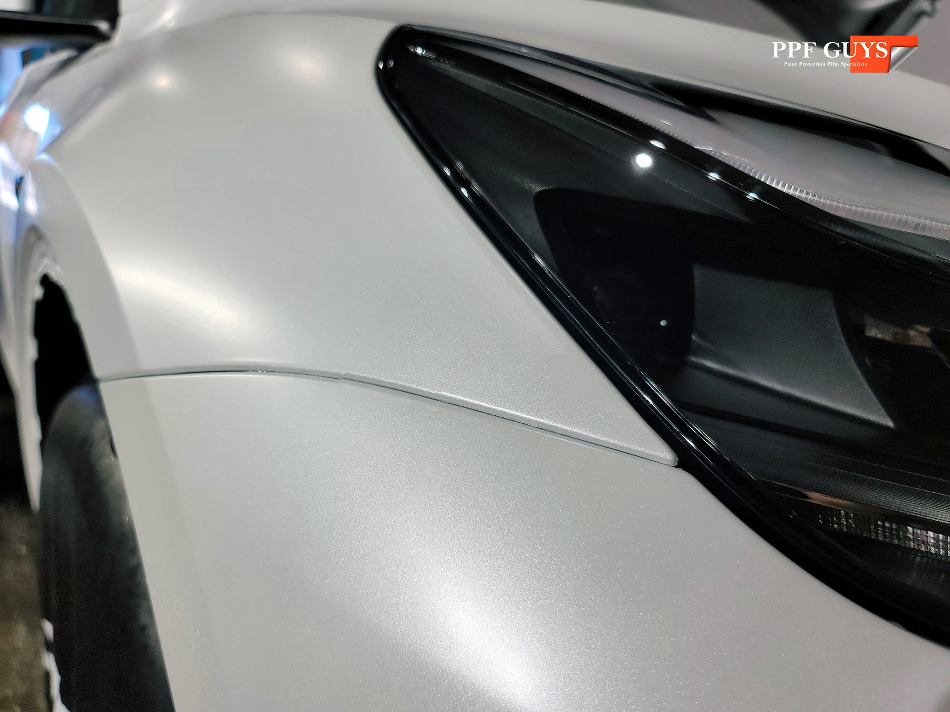 PPF Guys Model Y White Xpel Stealth, ceramic, painted emblems (13).jpg