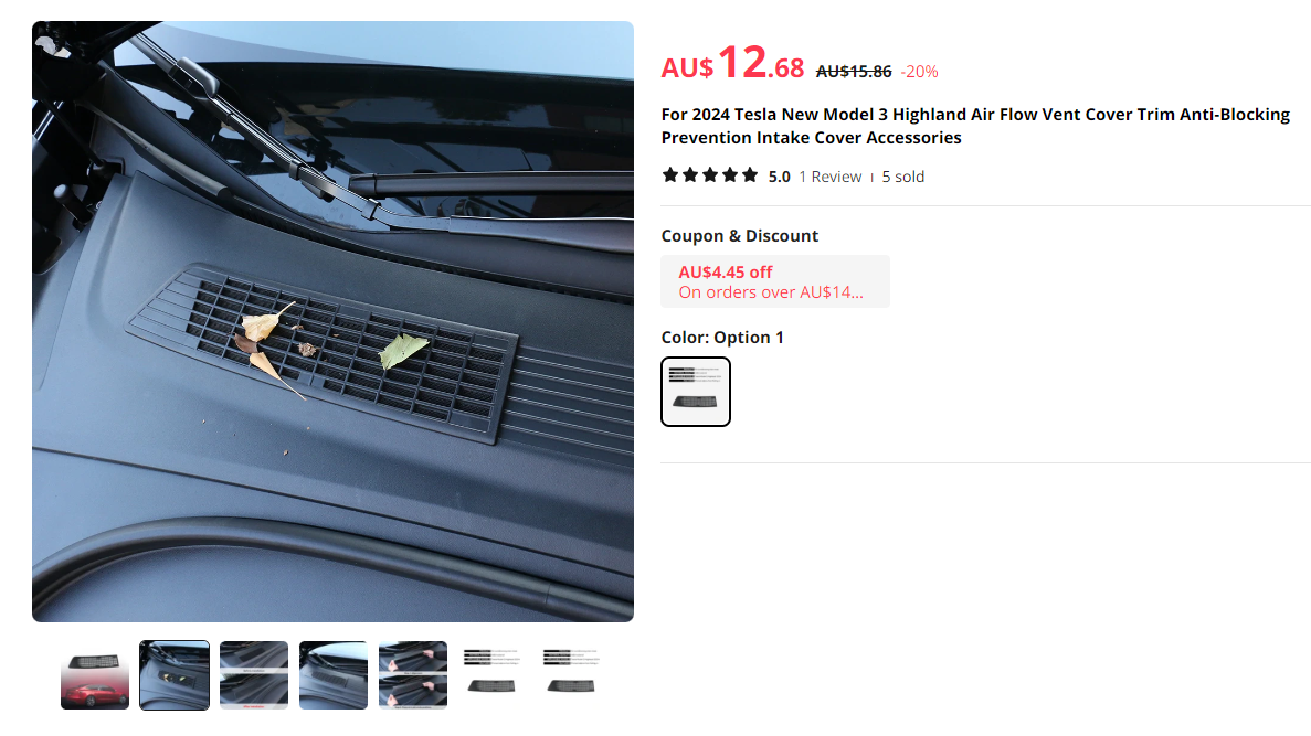 Australian Model 3 highland accessories, Page 2