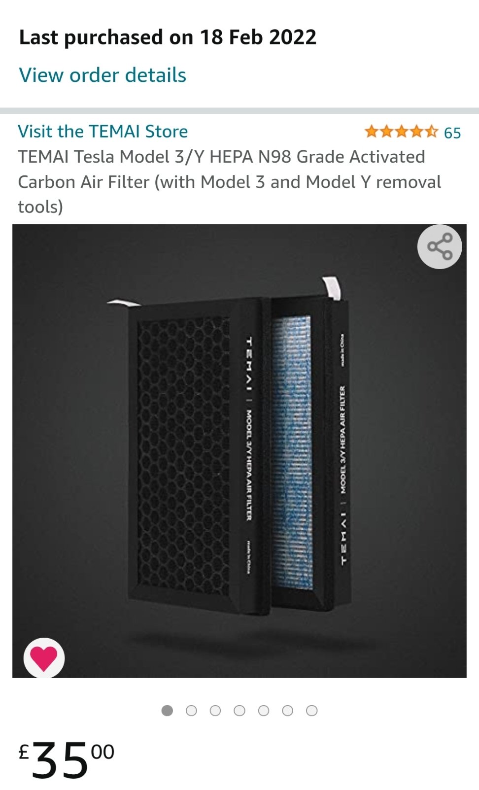 Which Air Filter  Tesla Motors Club