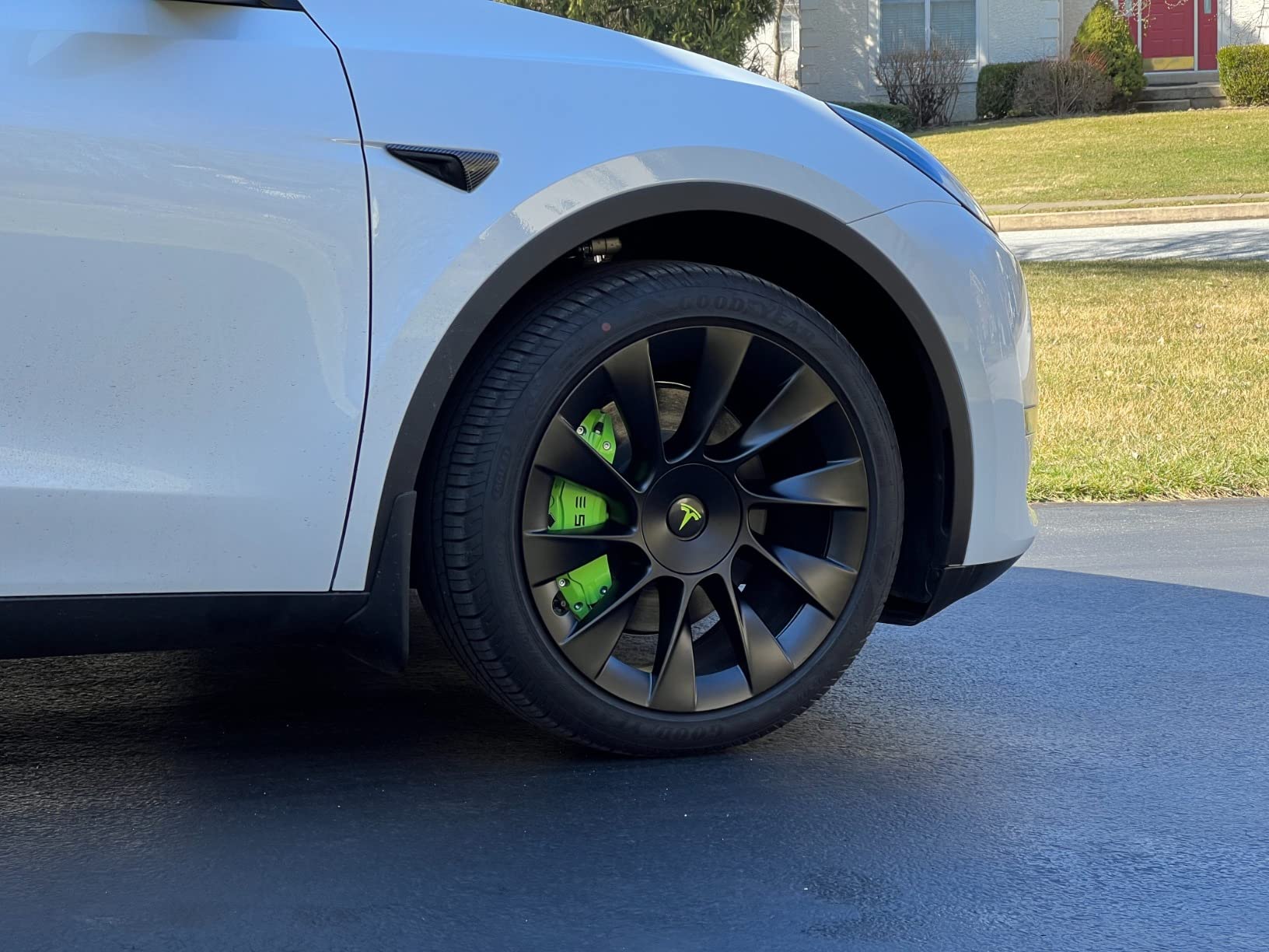 Tesery 19 20 Wheel Brake Caliper Cover Suitable For Tesla Model Y 2020-2023 (11).jpg