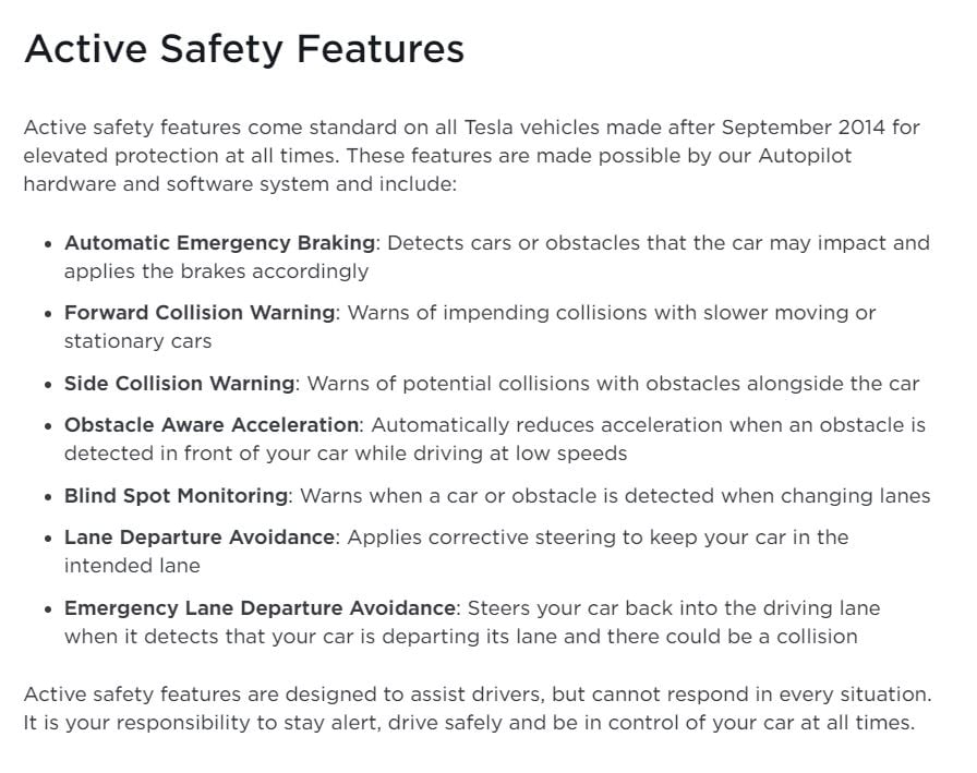 Tesla Autopilot active safety features.JPG