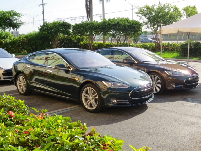 Tesla Model S - Green and brown.JPG
