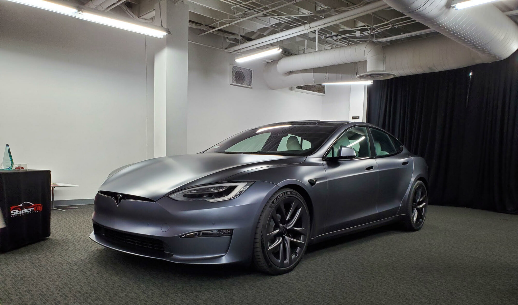 Vendor - Stealth or Gloss?? TESLA MODEL S PLAID Midnight Silver In the  Stealth Finish, Thoughts? | Tesla Motors Club