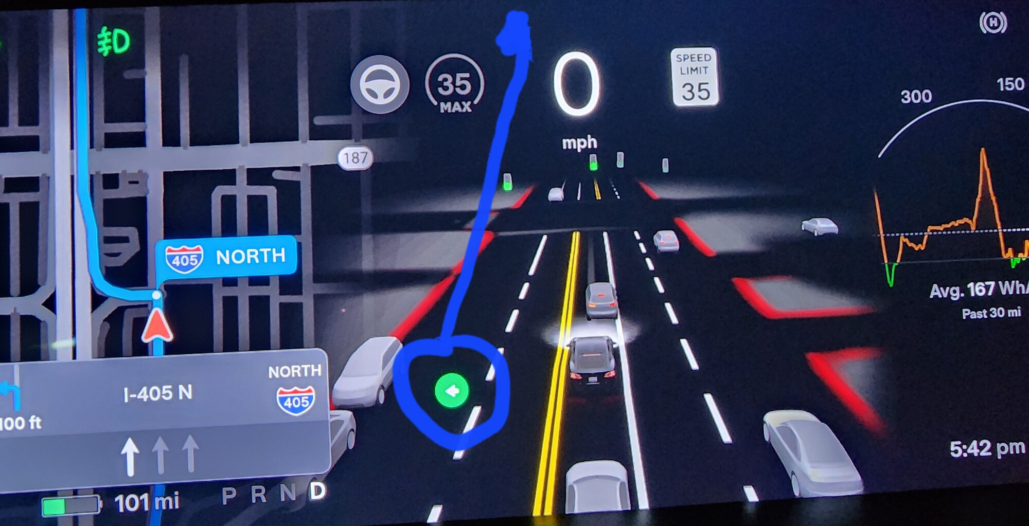 Tesla S Turn Signal Indicator.jpg