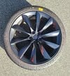 Model X 22" Onyx Black Wheels and Tires