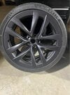 2023 Model S Plaid Arachnid 21" Wheel and Tire Set