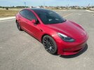 2021 Model 3 Performance, Red ext - white int, 31k miles, $28,900