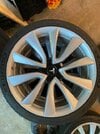Tesla Model 3 Performance 20" Wheels and 235/35/ZR20 Michelin Sport 4S Tires