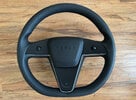 New OEM 2024 Tesla Model S X mech horn Round Steering Wheel and Airbag