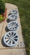 Tesla 19" Slipstream rims, TPMS, center caps and compact spare