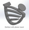 tesla partition & phone mount.JPG