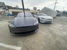 Tesla Model S Midnight Silver Plaid XPEL Stealth Matte Stickercity PPF clear bra services (9).jpg