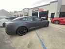 Tesla Model S Midnight Silver Plaid XPEL Stealth Matte Stickercity PPF clear bra services (10).jpg