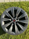 2016 20” Model X slipstream wheels for sale with TPMS