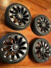 Model Y 21" Uberturbine Wheels & Michelin Pilot Sport Tires for Sale
