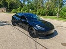 2018 Tesla Model 3 Mid Range Black / Black