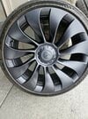 Model Y Performance 21" Uberturbine wheels and Michelin Pilot Sport All season 4