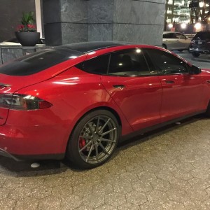 Red Model S