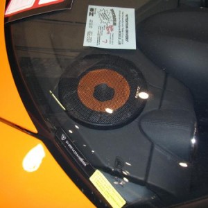 Front Speaker matching cone
