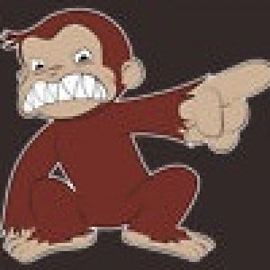curious george evil monkey from family guy parody