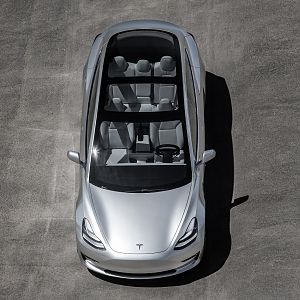 2017-Tesla-Model-3-top-view-interior-seats