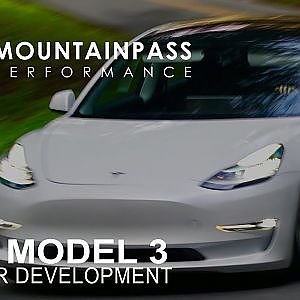 Mountain Pass Performance Tesla Model 3 Coilover Development - YouTube