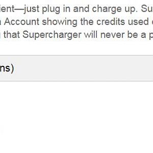 Supercharging