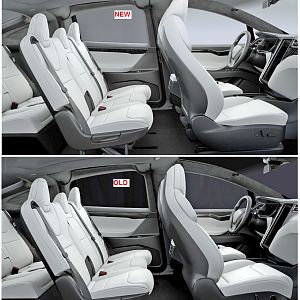 Model X - Seat Comparision