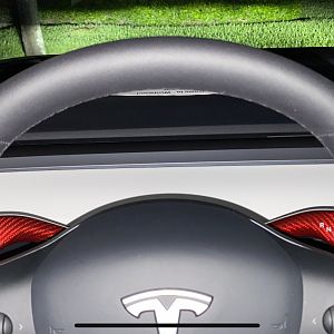 RPM Tesla Red Carbon Fiber Stalk Covers Copy
