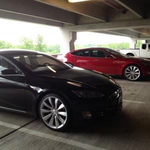Two Teslas at NCE