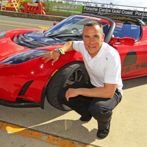 Tesla at Queensland Raceway