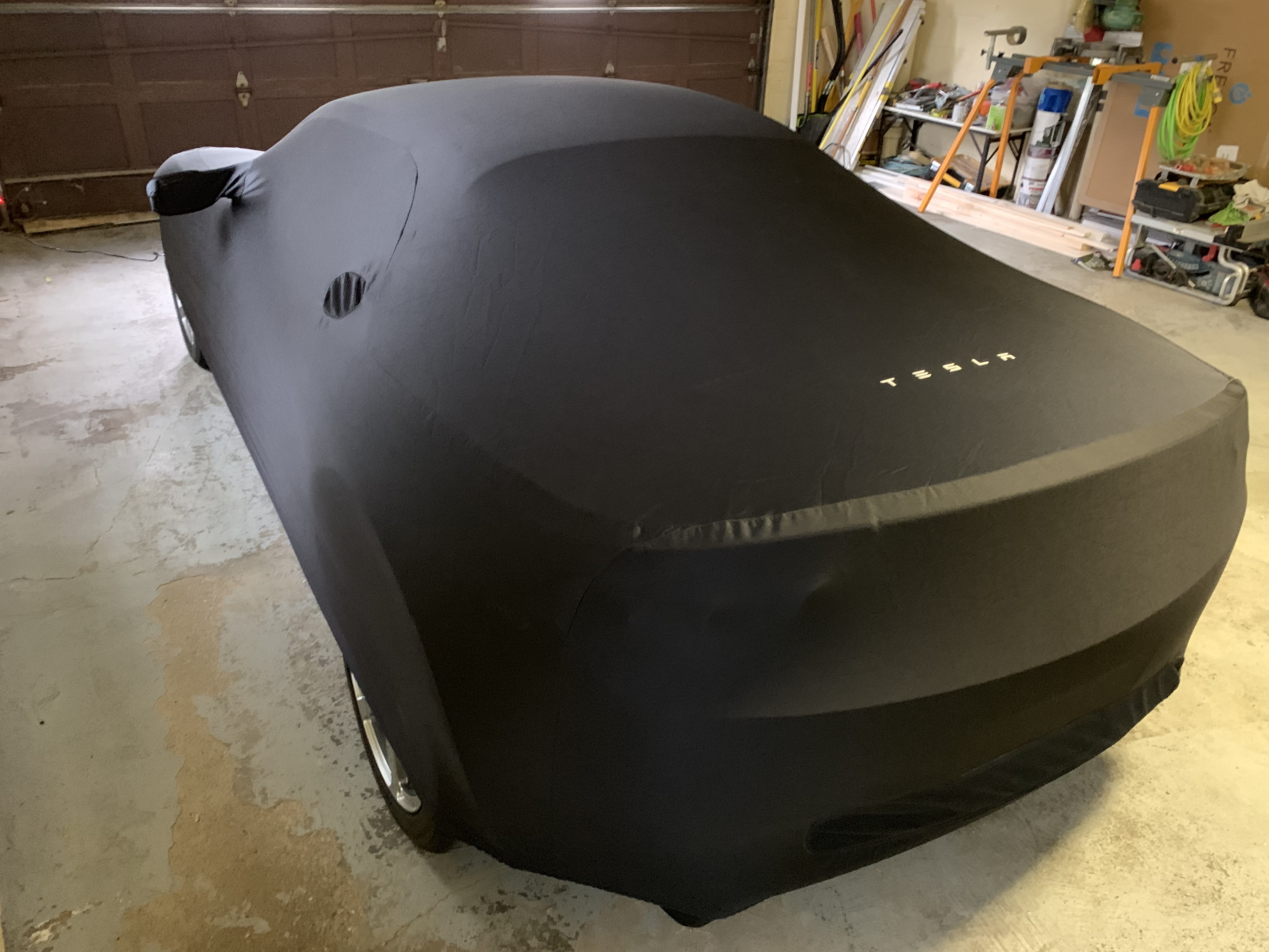 Tesla Model S BlackMaxx Precision Tailored Fit Car Cover, Indoor