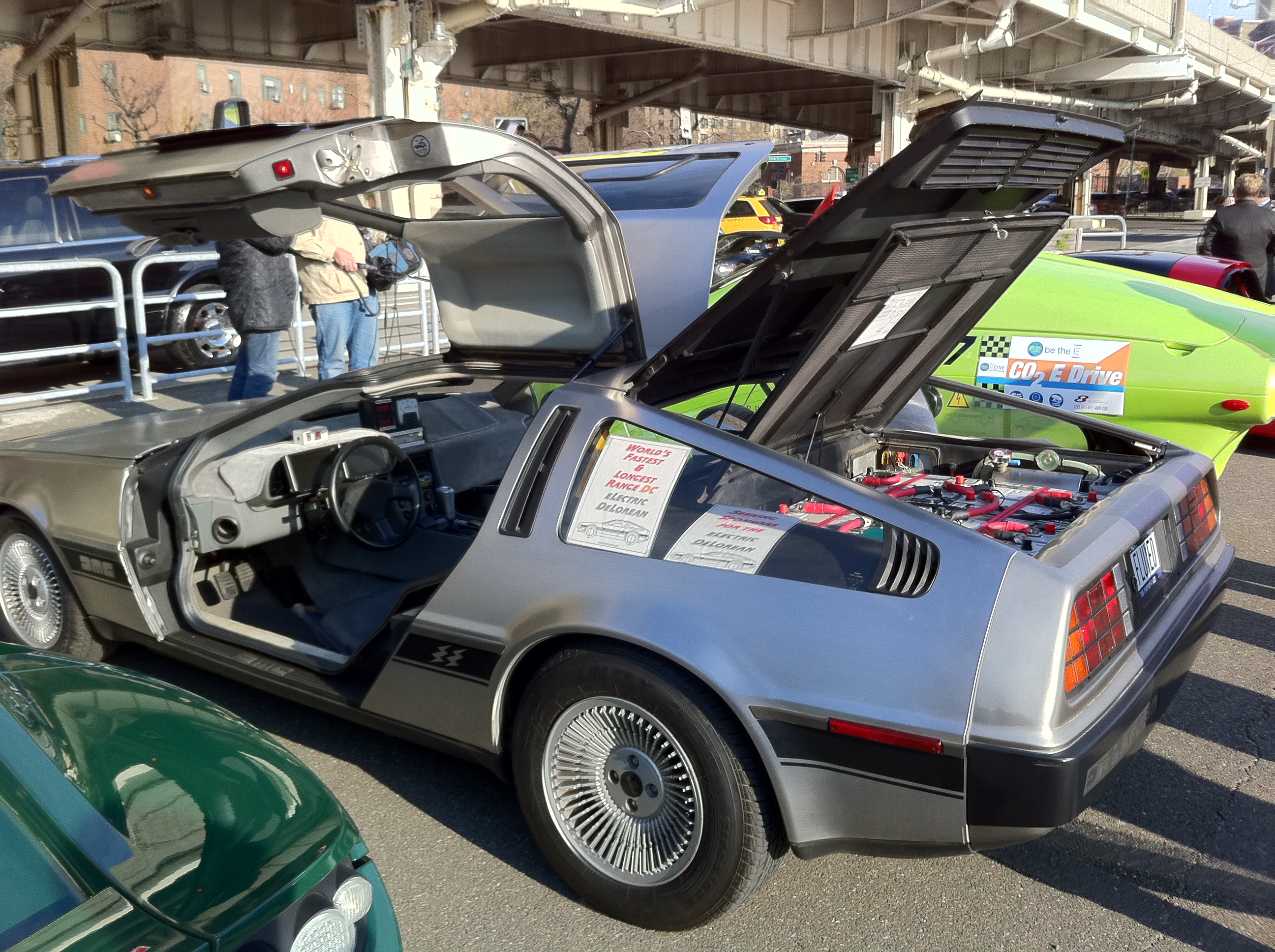 DeLorean EV conversion