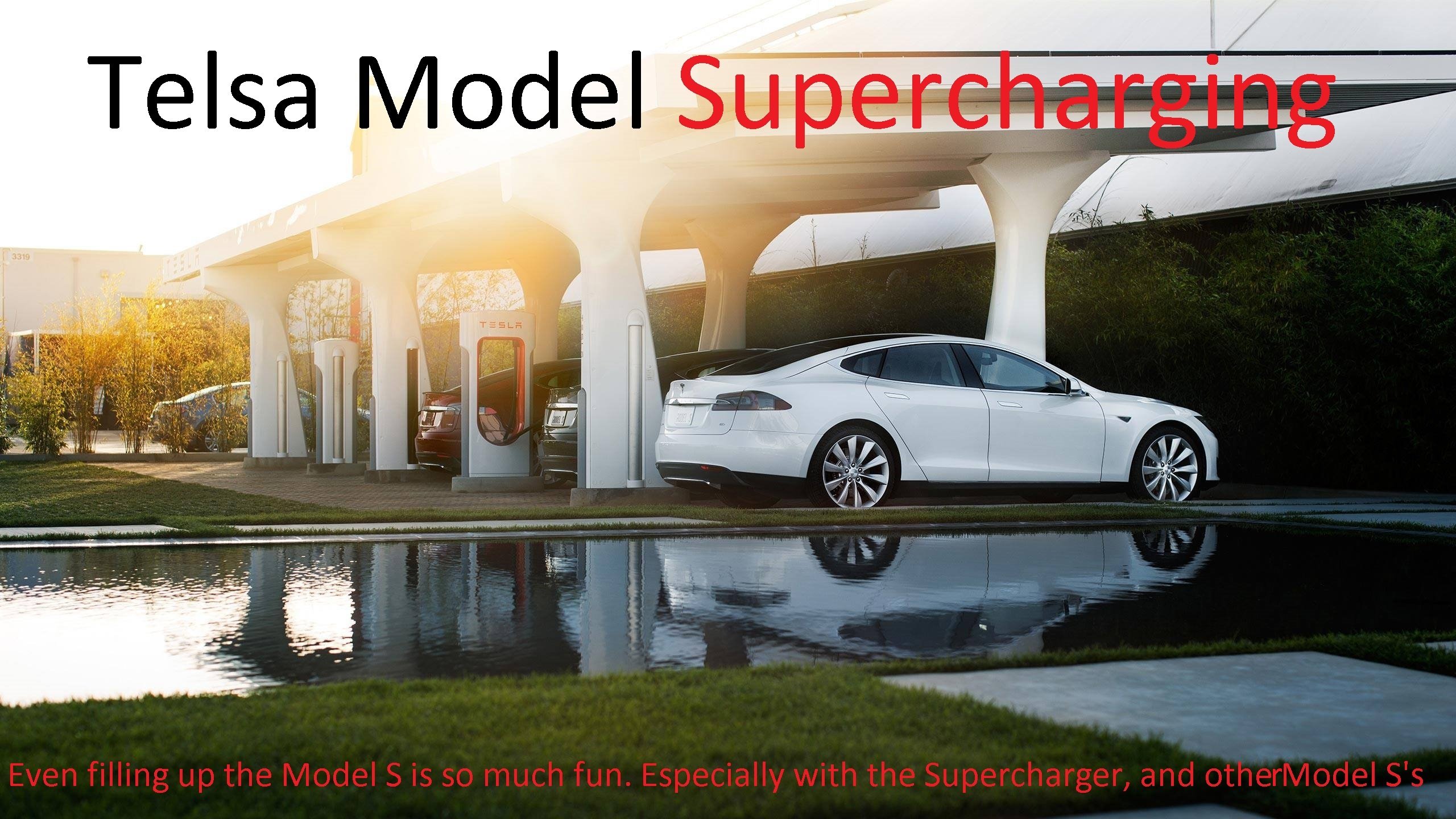 tesla model SUPERCHARGING
