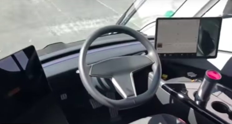 New Video Offers Look Inside Tesla Semi Cab Tesla Motors Club