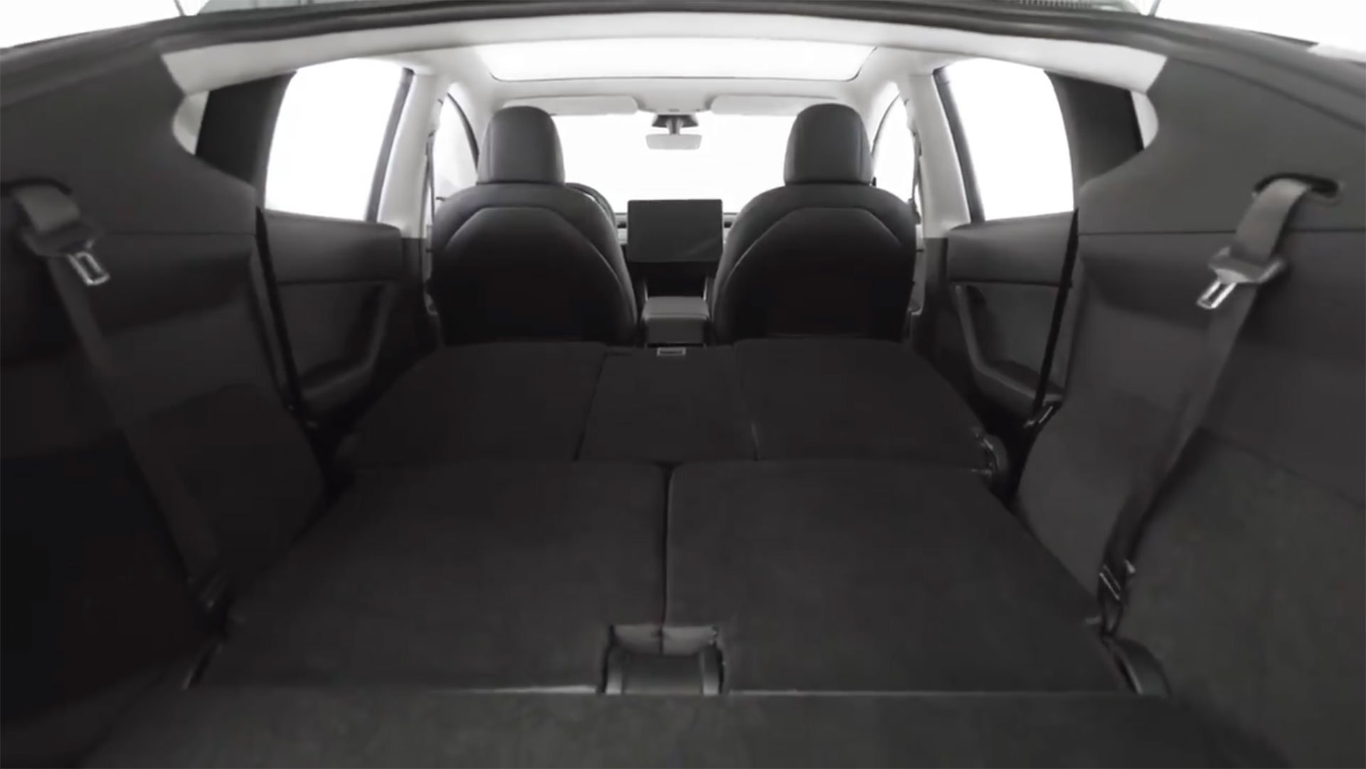 Take A Look Inside The Spacious Tesla Model Y Video Tesla Motors Club